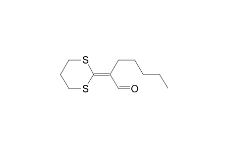 Heptanal, 2-(1,3-dithian-2-ylidene)-