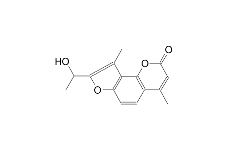 8-(1-Hydroxyethyl)-4,9-dimethyl-2H-furo[2,3-H]chromen-2-one