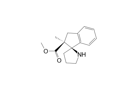 Spiro[1H-indene-1,2'-pyrrolidine]-2-carboxylic acid, 2,3-dihydro-2-methyl-, methyl ester, cis-