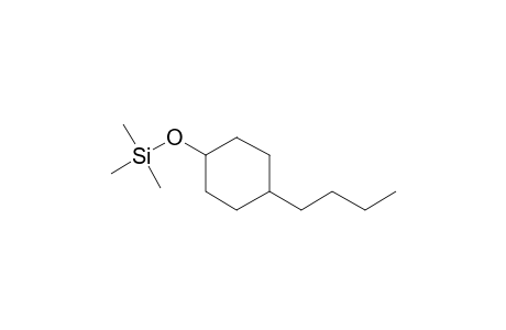 4-Butylcyclohexan-1-ol, tms