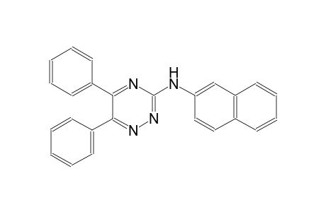 N-(2-naphthyl)-5,6-diphenyl-1,2,4-triazin-3-amine