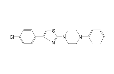 1-[4-(4-chlorophenyl)-1,3-thiazol-2-yl]-4-phenylpiperazine