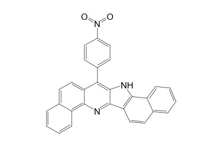 14-(4-Nitrophenyl)-15H-benzo[h]benzo[6,7]indolo[3,2-b]quinpline