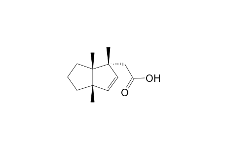(1RS,2SR,5RS)-1,2,5-Trimethylbicyclo[3.3.0]oc-3-ene -2-acetic acid