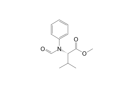Methyl (S)-[N-formyl-N-phenyl-2-amino-3-methyl]butanoate