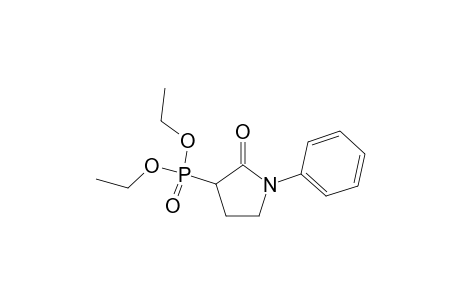 (2-Oxo-1-phenyl-pyrrolidin-3-yl)-phosphonic acid diethyl ester