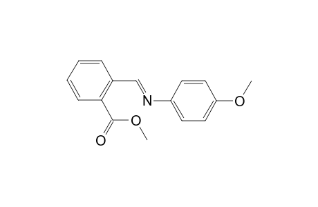 (E)-Methyl 2-(((4-methoxyphenyl)imino)methyl)benzoate