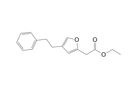 Ethyl 4-(2-phenylethyl)furan-2-acetate