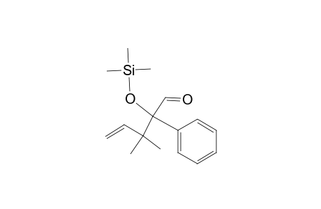 3,3-Dimethyl-2-phenyl-2-(trimethylsiloxy)-4-pentenal