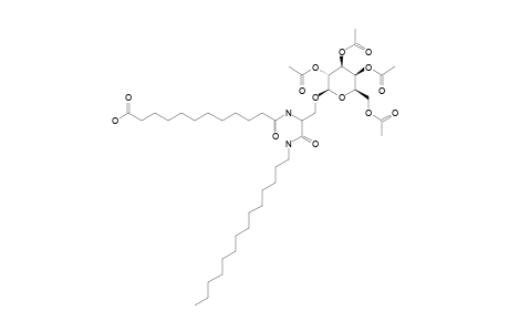 3-O-(2,3,4,6-TETRA-O-ACETYL-BETA-D-GALACTOPYRANOSYL)-N-(11-CARBOXYUNDECANOYL)-L-SERINE-TETRADECANAMIDE