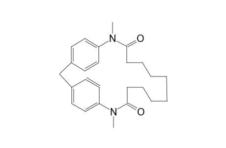 N,N'-Dimethyl[N",N"'-(4,4'-diphenylmethane)]sebacamide