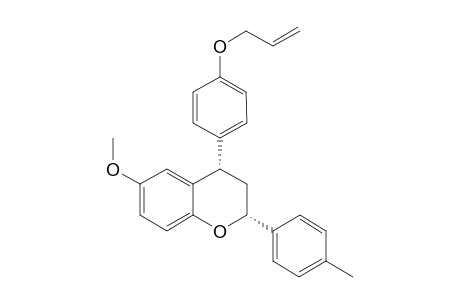 (2R,4S)-4-(4-(allyloxy)phenyl)-2-(4-bromophenyl)-6-methoxychroman