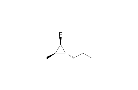 1(R)-fluoro-2(R)-methyl-3(R)propylcyclopropane