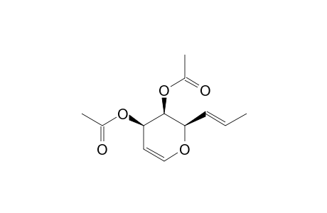 1,5-ANHYDRO-3,4-DI-O-ACETYL-1,2,6,7,8-PENTADEOXY-D-LYXO-OCT-1,6-TRANS-DIENITOL