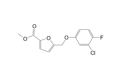 methyl 5-[(3-chloro-4-fluorophenoxy)methyl]-2-furoate