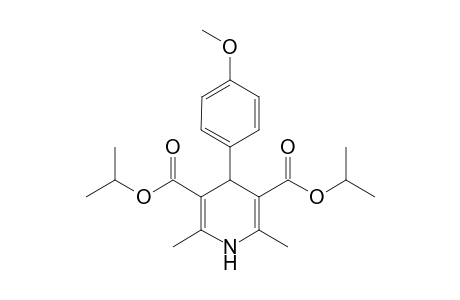 Diisopropyl-2,6-dimethyl-4-(4-methoxyphenyl)-1,4-dihydropyridine-3,5-dicarboxylate