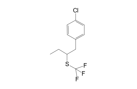 (1-(4-Chlorophenyl)butan-2-yl)(trifluoromethyl)sulfane
