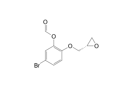 5-Bromo-2-[(2S)-oxiran-2-ylmethoxy]phenyl formate
