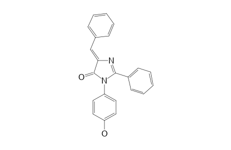 1-(PARA-HYDROXYPHENYL)-2-PHENYL-(4E)-PHENYLIDENE-2-IMIDAZOLIN-5-ONE