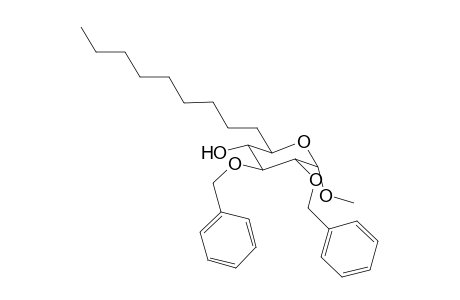 3,4-Dibenzyloxy-5-hydroxy-2-methoxy-6-nonyltetrahydropyran