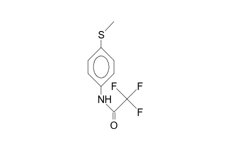 Trifluoro-N-(4-methylthio-phenyl)-acetamide