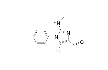 5-Chloranyl-2-(dimethylamino)-1-(4-methylphenyl)imidazole-4-carbaldehyde