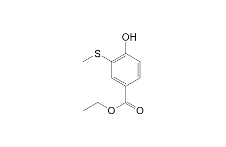 ethyl 4-hydroxy-3-(methylthio)benzoate