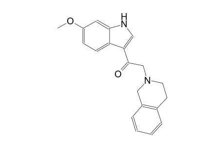 2-(3,4-dihydro-2(1H)-isoquinolinyl)-1-(6-methoxy-1H-indol-3-yl)ethanone