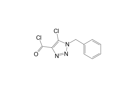 1-Benzyl-5-chloro-triazole-4-carbonyl chloride