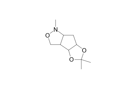 1,5,5-Trimethyl-hexahydro-2,4,6-trioxa-1-aza-cyclopenta[a]pentalene