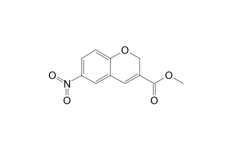 6-nitro-2H-1-benzopyran-3-carboxylic acid methyl ester
