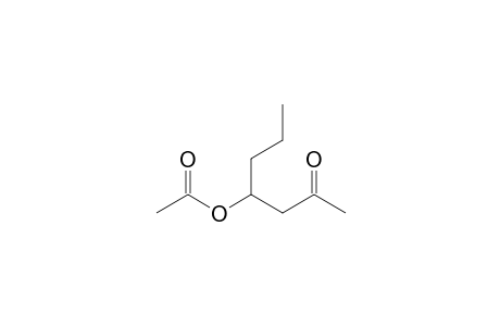 4-Acetoxyheptan-2-one