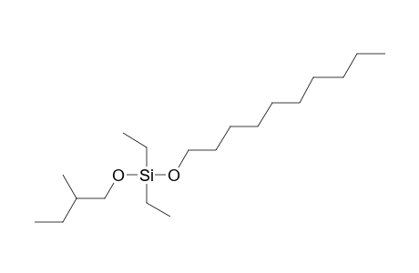 Silane, diethyldecyloxy(2-methylbutoxy)-