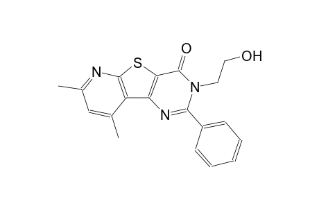 pyrido[3',2':4,5]thieno[3,2-d]pyrimidin-4(3H)-one, 3-(2-hydroxyethyl)-7,9-dimethyl-2-phenyl-