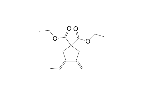 E-3-ETHYLIDENE-4-METHYLENE-CYCLOPENTANE-1,1-DICARBOXYLIC-ACID-DIETHYLESTER