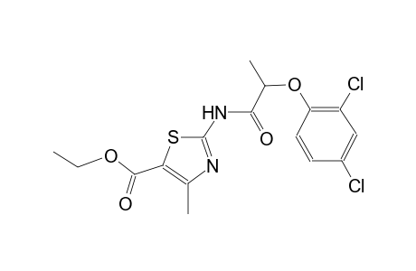 ethyl 2-{[2-(2,4-dichlorophenoxy)propanoyl]amino}-4-methyl-1,3-thiazole-5-carboxylate