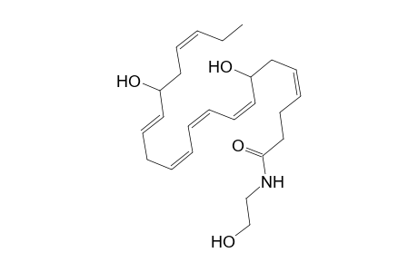 (4Z,8Z,10Z,12Z,15E,19Z)-7,17-dihydroxy-N-(2-hydroxyethyl)docosa-4,8,10,12,15,19-hexaenamide