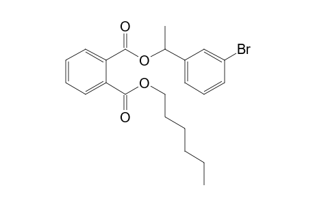 Phthalic acid, 1-(3-bromophenyl)ethyl hexyl ester