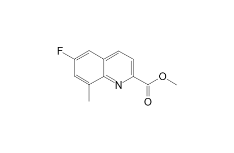 Methyl 6-fluoro-8-methylquinoline-2-carboxylate