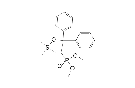 Phosphonic acid, [2,2-diphenyl-2-[(trimethylsilyl)oxy]ethyl]-, dimethyl ester