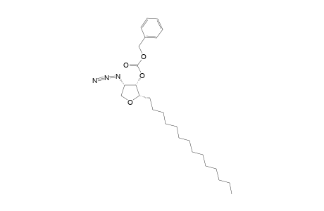 (2S,3R,4S)-4-AZIDO-2-(TETRADECYL)-TETRAHYDROFURAN-3-YL-BENZYL-CARBONATE