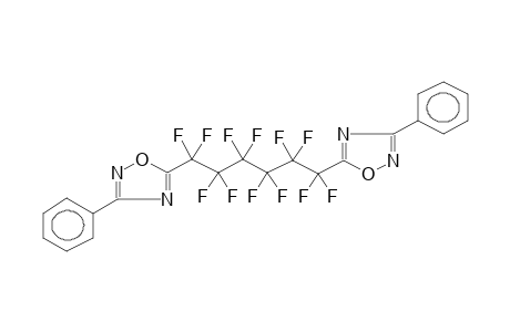 1,6-BIS(3-PHENYL-1,2,4-OXADIAZOL-5-YL)PERFLUOROHEXANE