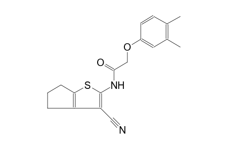 N-(3-cyano-5,6-dihydro-4H-cyclopenta[b]thien-2-yl)-2-(3,4-dimethylphenoxy)acetamide
