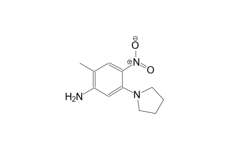 2-Methyl-4-nitro-5-(1-pyrrolidinyl)aniline