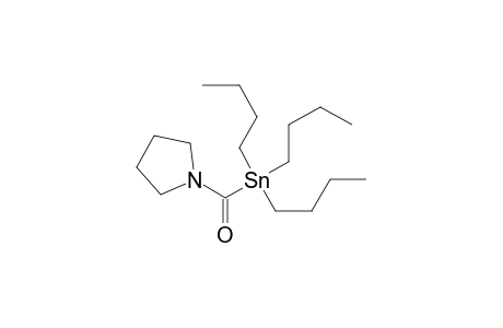 Pyrrolidine, 1-[(tributylstannyl)carbonyl]-
