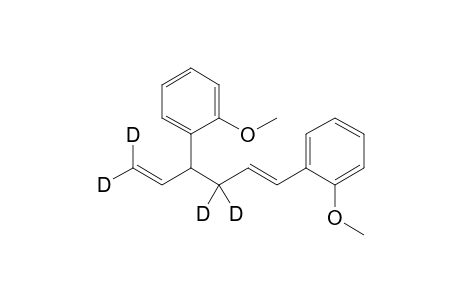 1,4-bis(2'-Methoxyphenyl)-3,3,6,6-tetradeuterio-hexa-1,5-diene