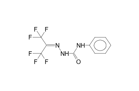 1-[1-(TRIFLUOROMETHYL)-2,2,2-TRIFLUOROETHYLIDENE]-4-PHENYLSEMICARBAZIDE