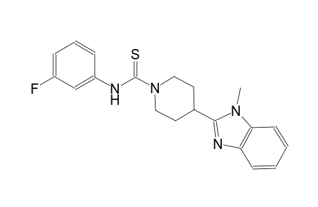 1-piperidinecarbothioamide, N-(3-fluorophenyl)-4-(1-methyl-1H-benzimidazol-2-yl)-
