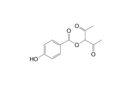 (1-acetyl-2-oxo-propyl) 4-hydroxybenzoate