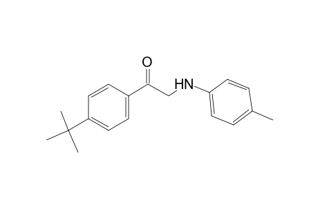 1-(4-tert-Butylphenyl)-2-(4-toluidino)ethanone